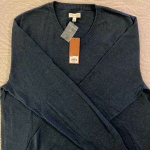 Men’s Sonoma V-Neck Teal Sweater